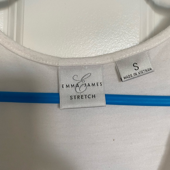 White Tank Top - Picture 2 of 3